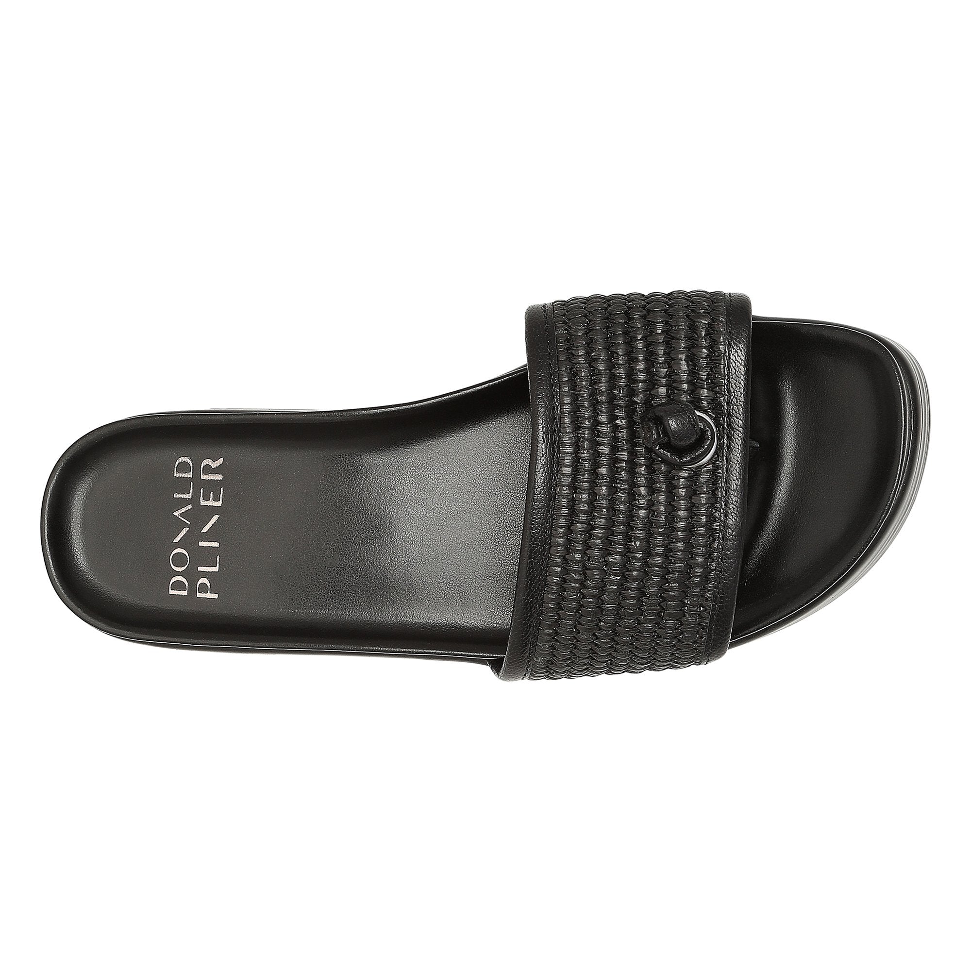FARRAH | Donald Pliner Women Shoes Black Raffia