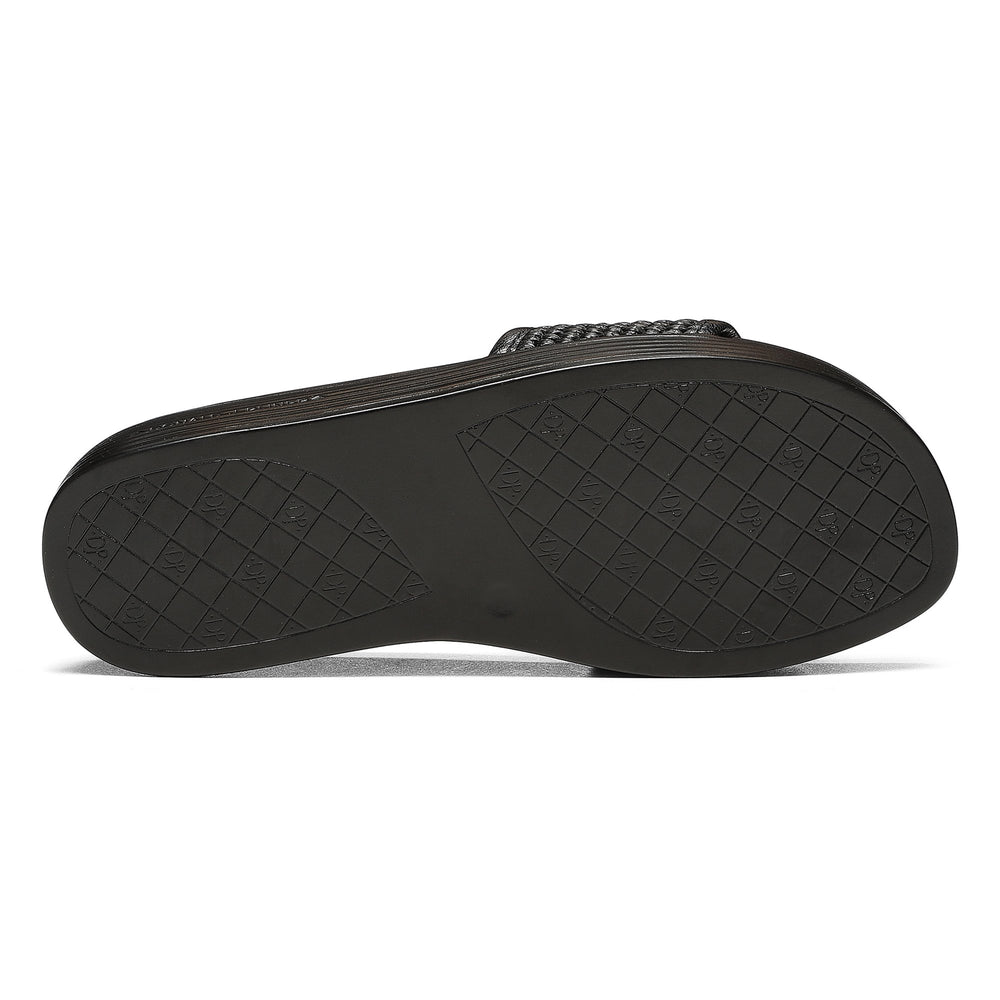 FARRAH | Donald Pliner Women Shoes Black Raffia