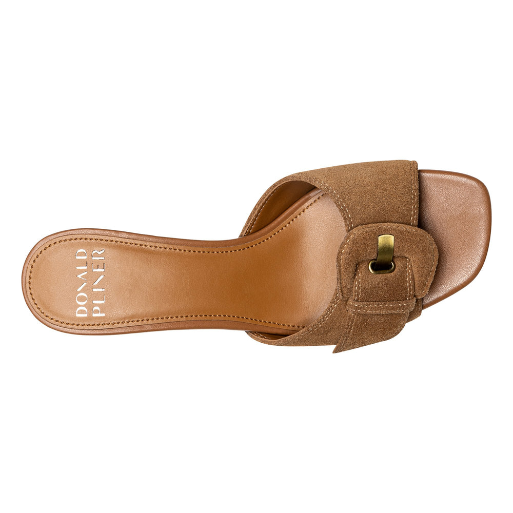 CHERRY | Donald Pliner Women Shoes Saddle Suede