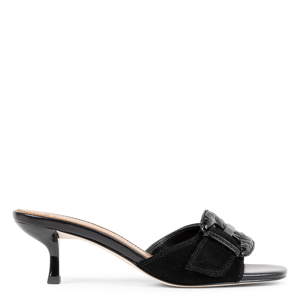 CHERRY | Donald Pliner Women Shoes Black Suede