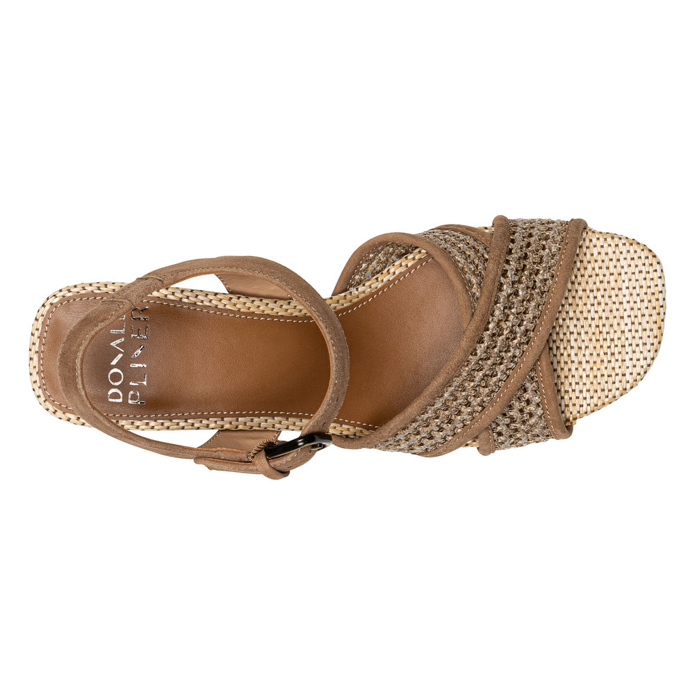 JOEL | Donald Pliner Women Shoes Tobacco Raffia