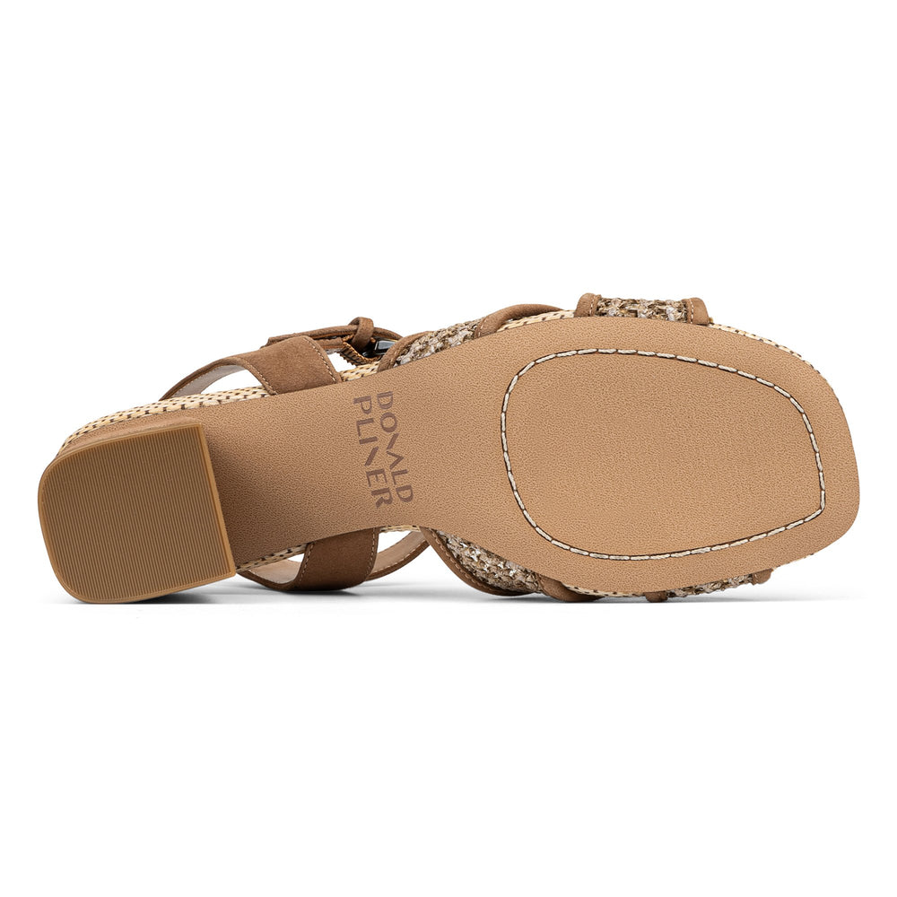 JOEL | Donald Pliner Women Shoes Tobacco Raffia