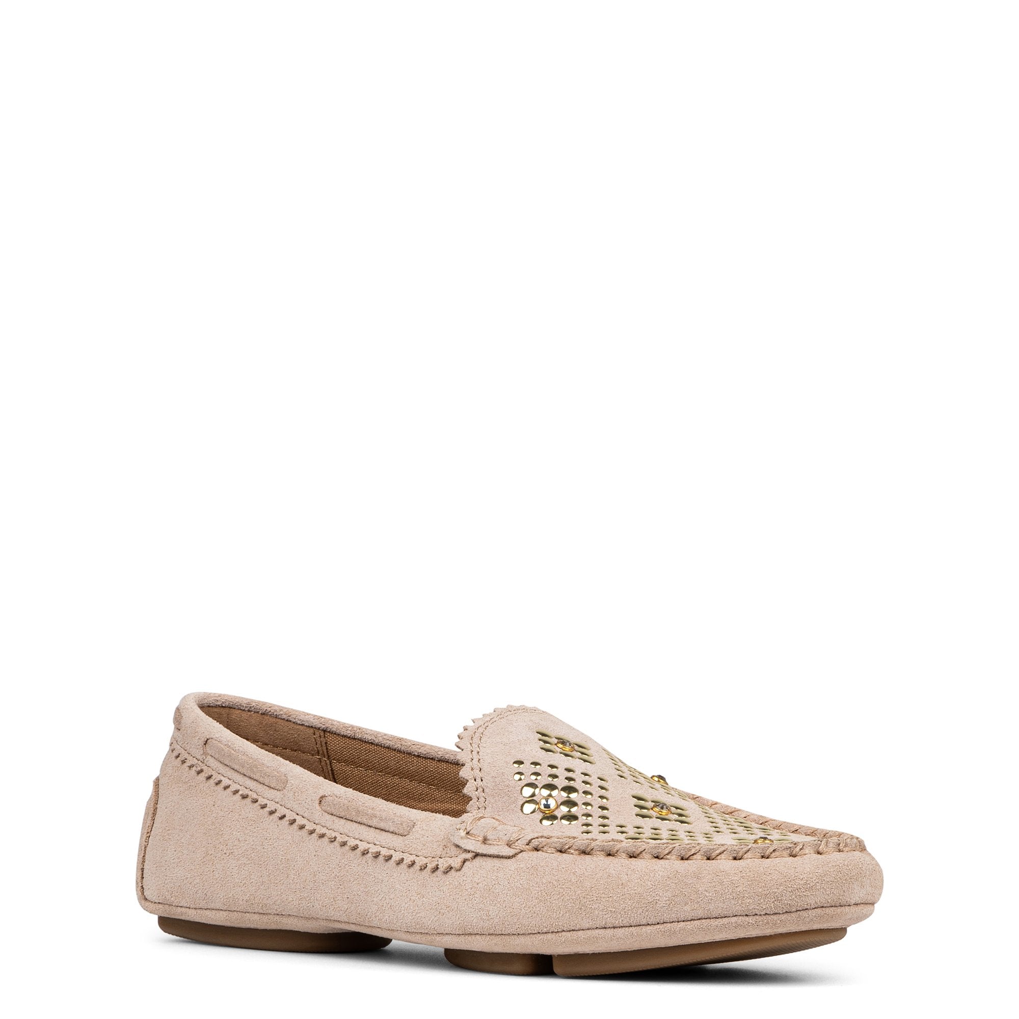 REBINA EMBELLISHED | Donald Pliner Women Shoes Sand Suede