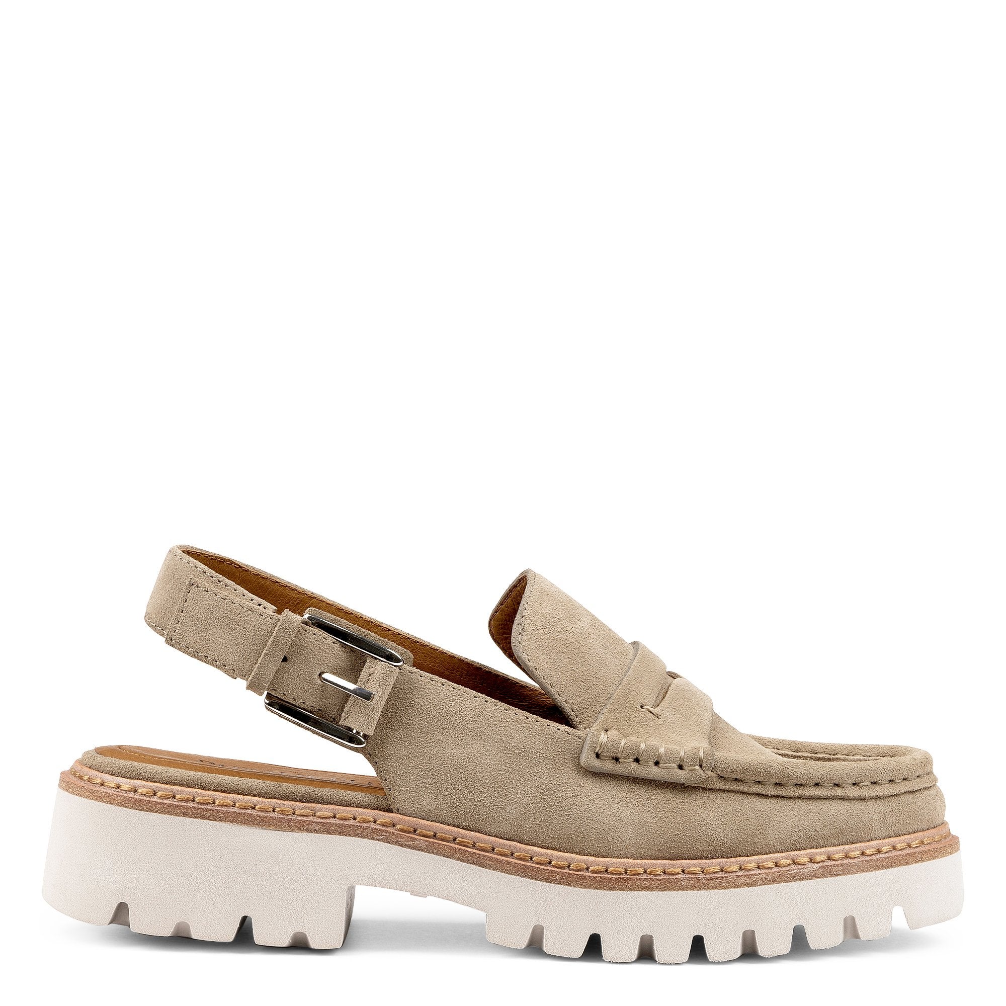 HALIE | Donald Pliner Women Shoes Taupe Suede