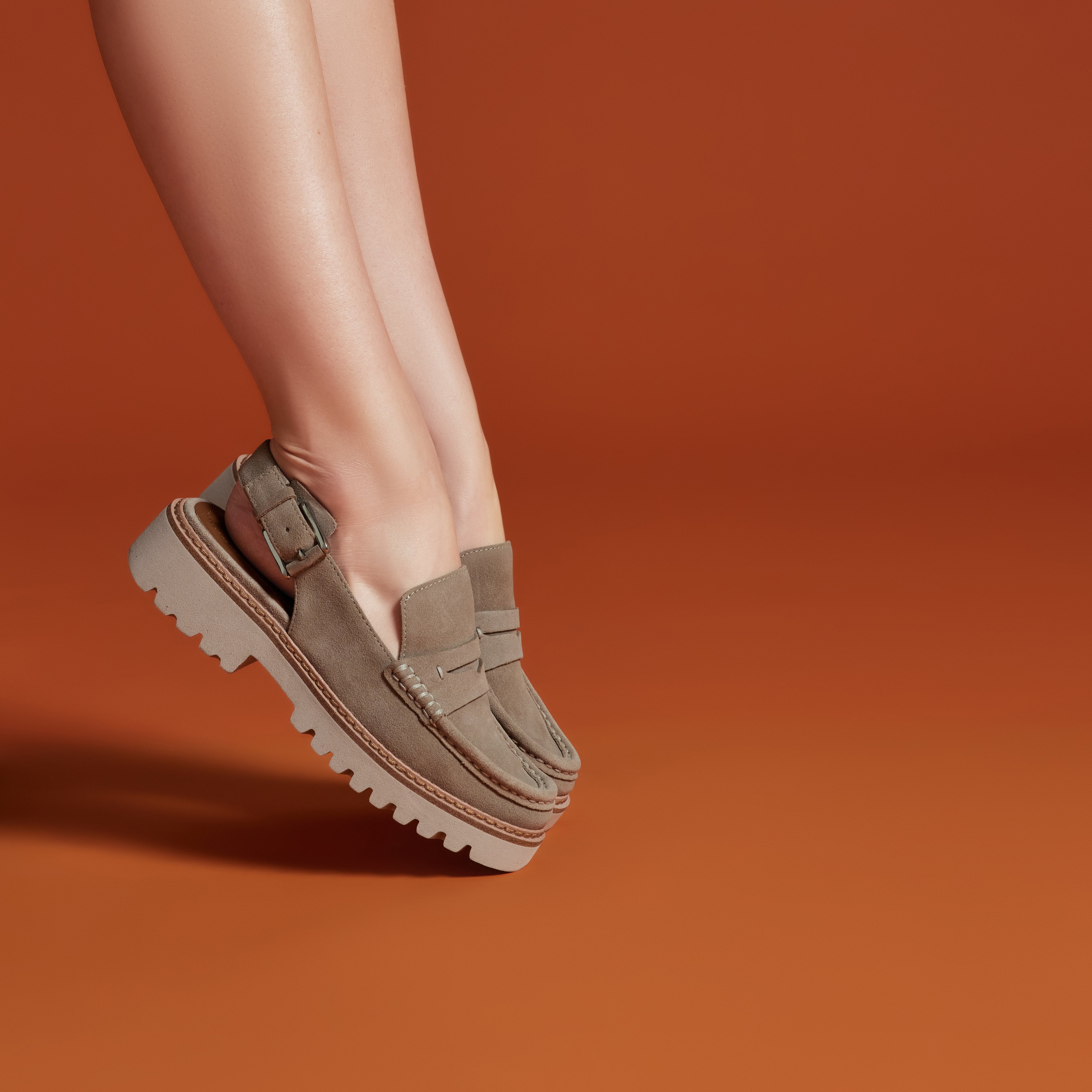 HALIE | Donald Pliner Women Shoes Taupe Suede
