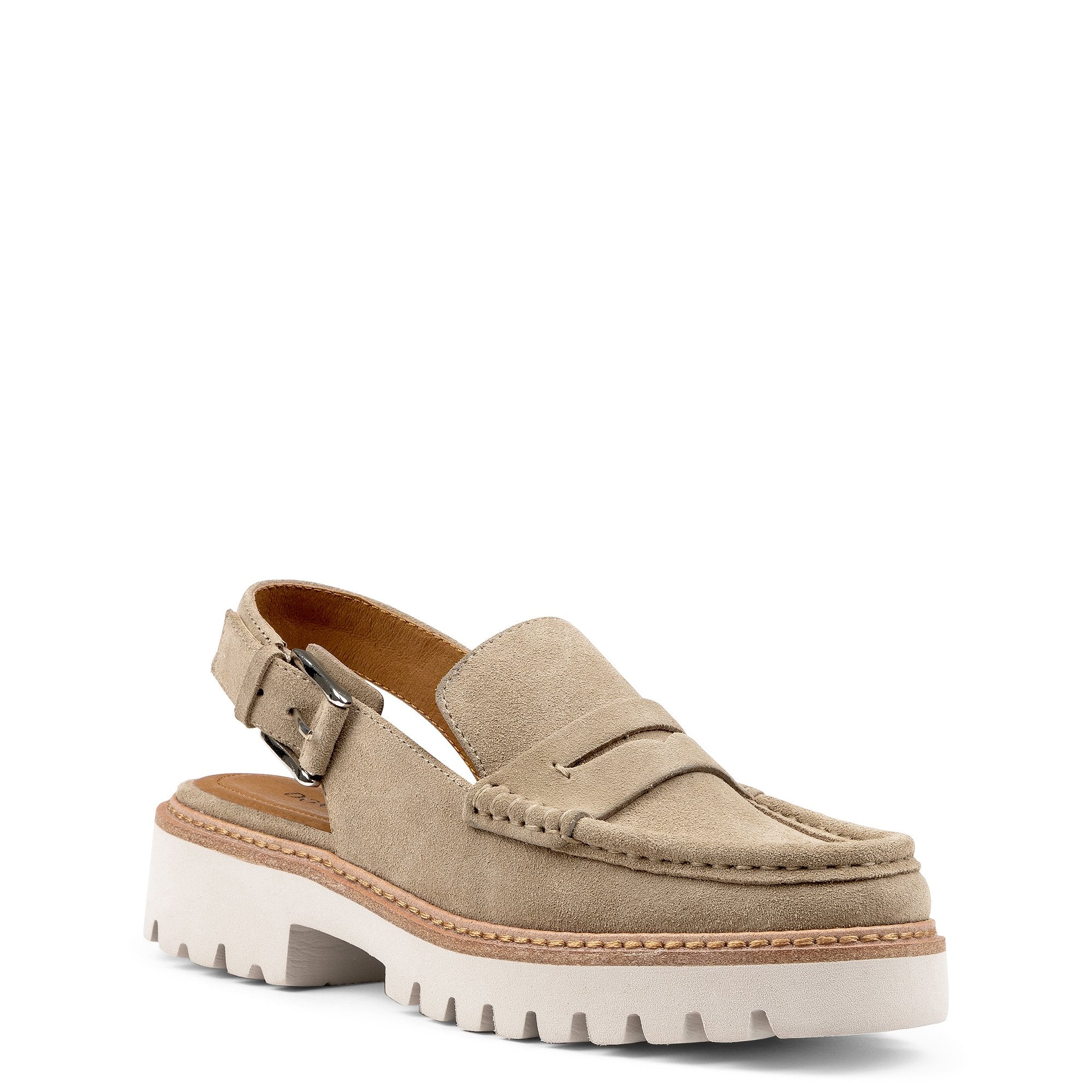 HALIE | Donald Pliner Women Shoes Taupe Suede
