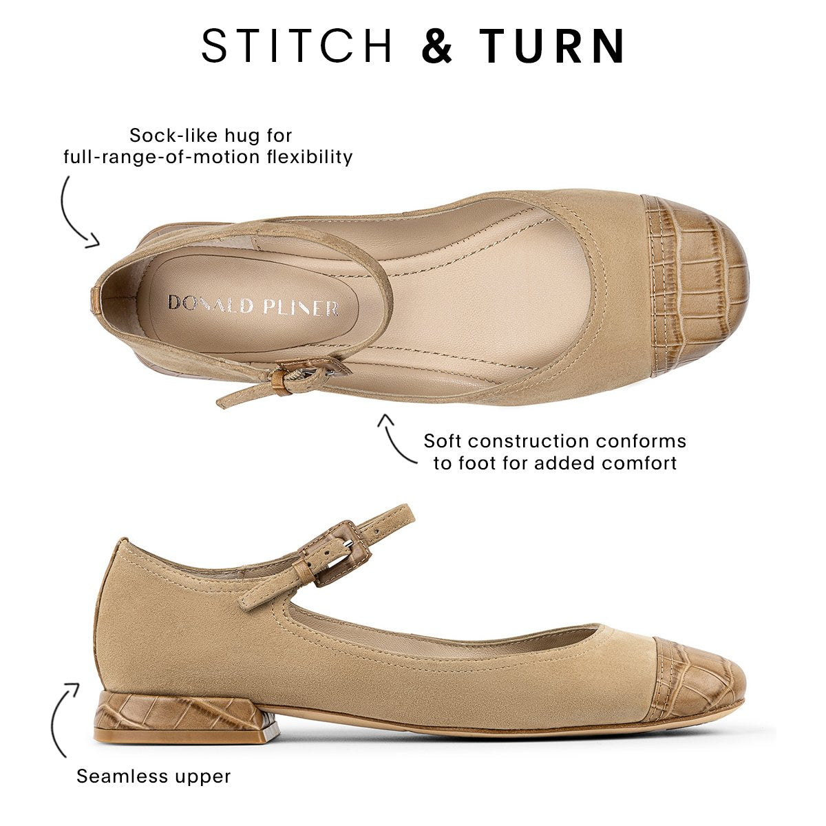 LARRO | Donald Pliner Women Shoes Tobacco