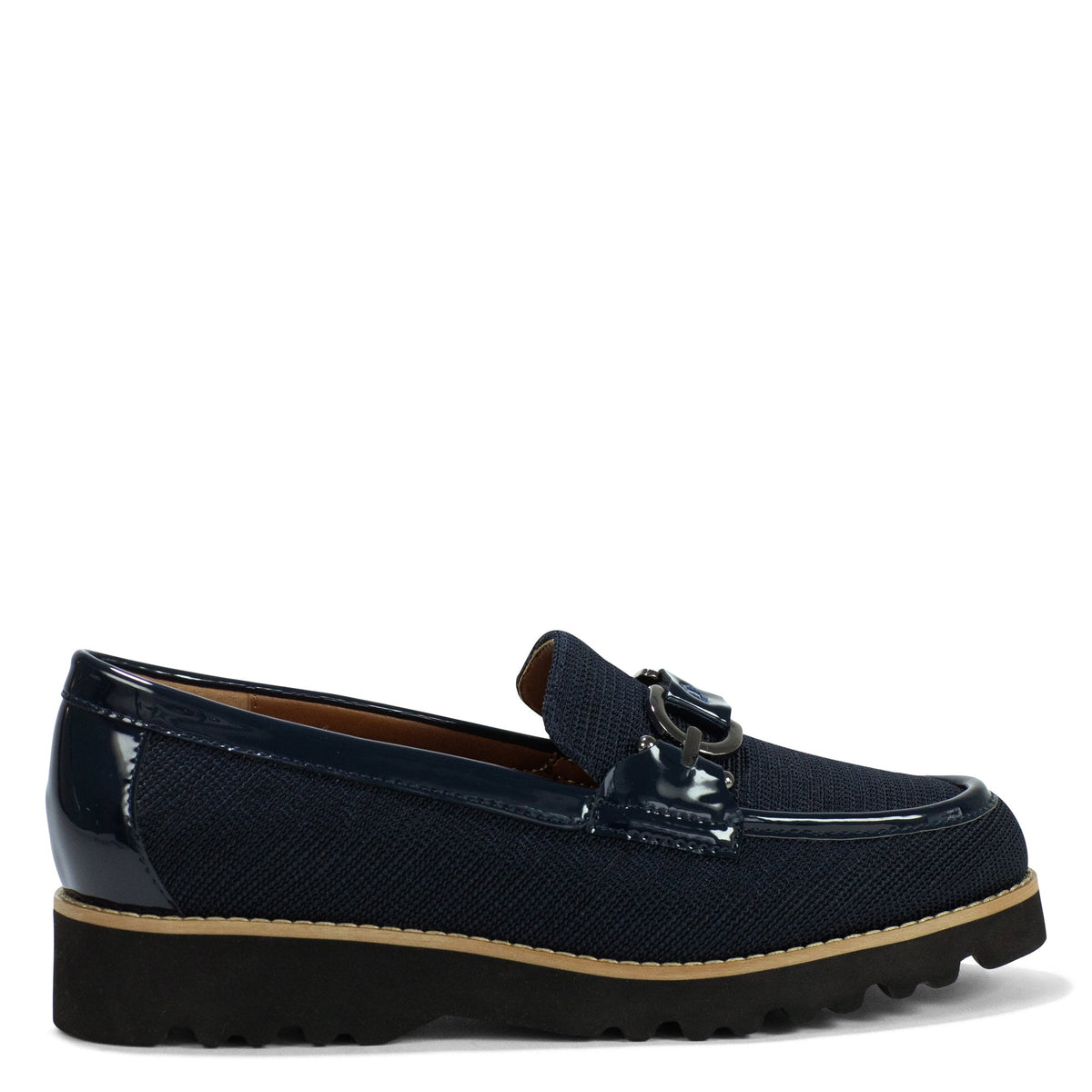 LOAFER W LUG | Donald Pliner Women Shoes Navy