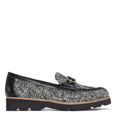 CLIO | Donald Pliner Women Shoes Black White Raffia