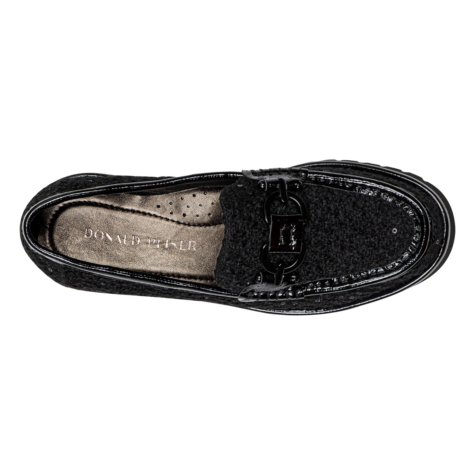 HELIO | Donald Pliner Women Shoes Black Bouclé