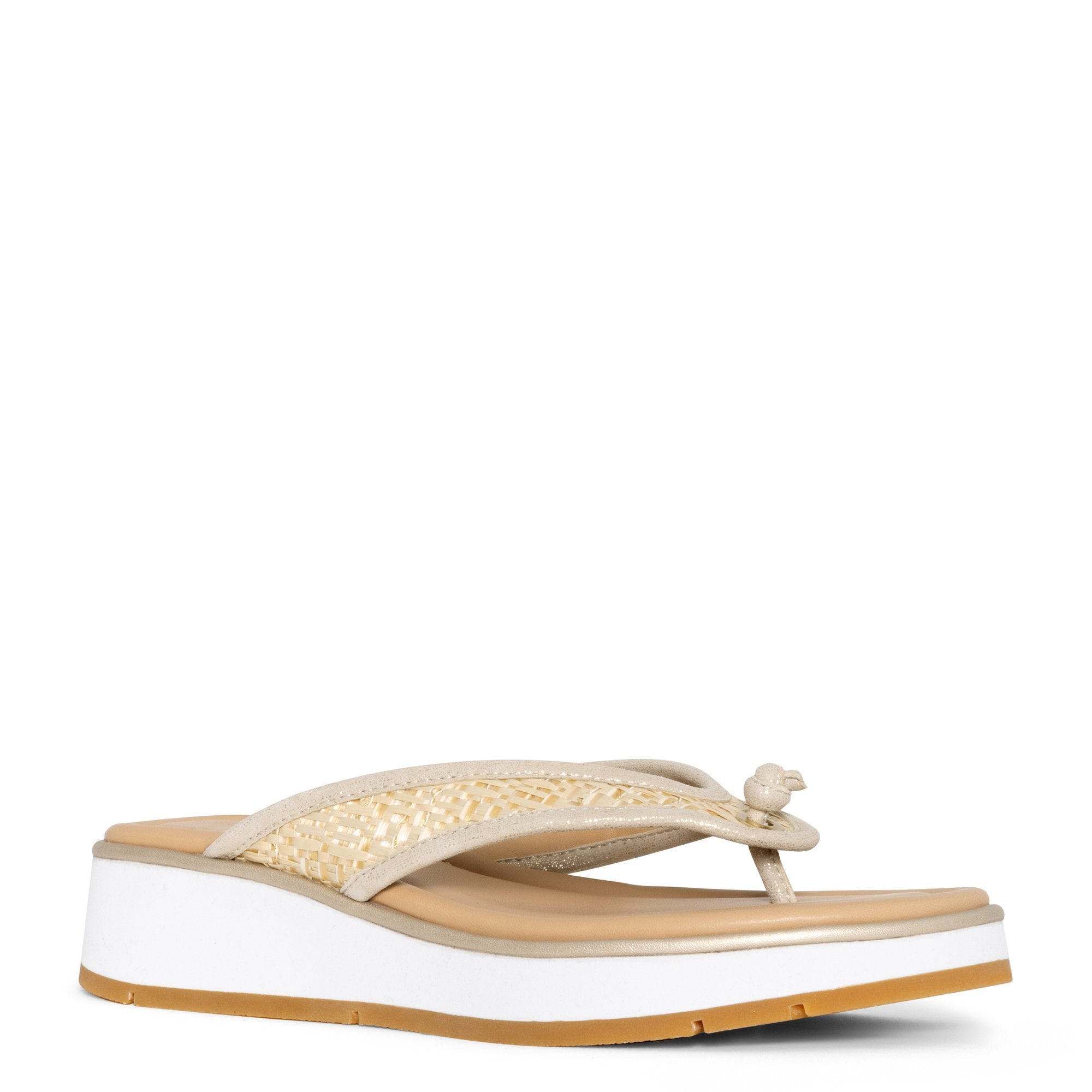 KLARICE | Donald Pliner Women Shoes Platino Raffia