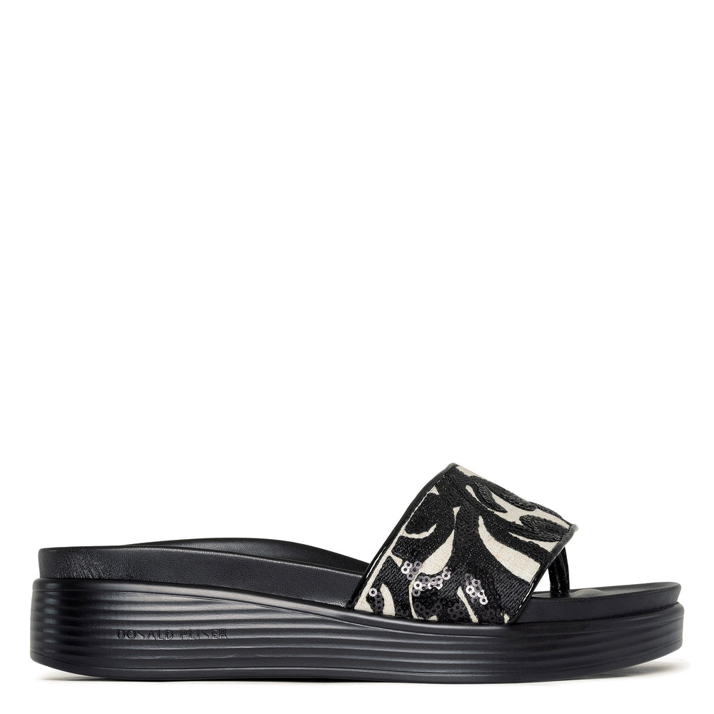 FIFI | Donald Pliner Women Shoes Natural Black Brocade