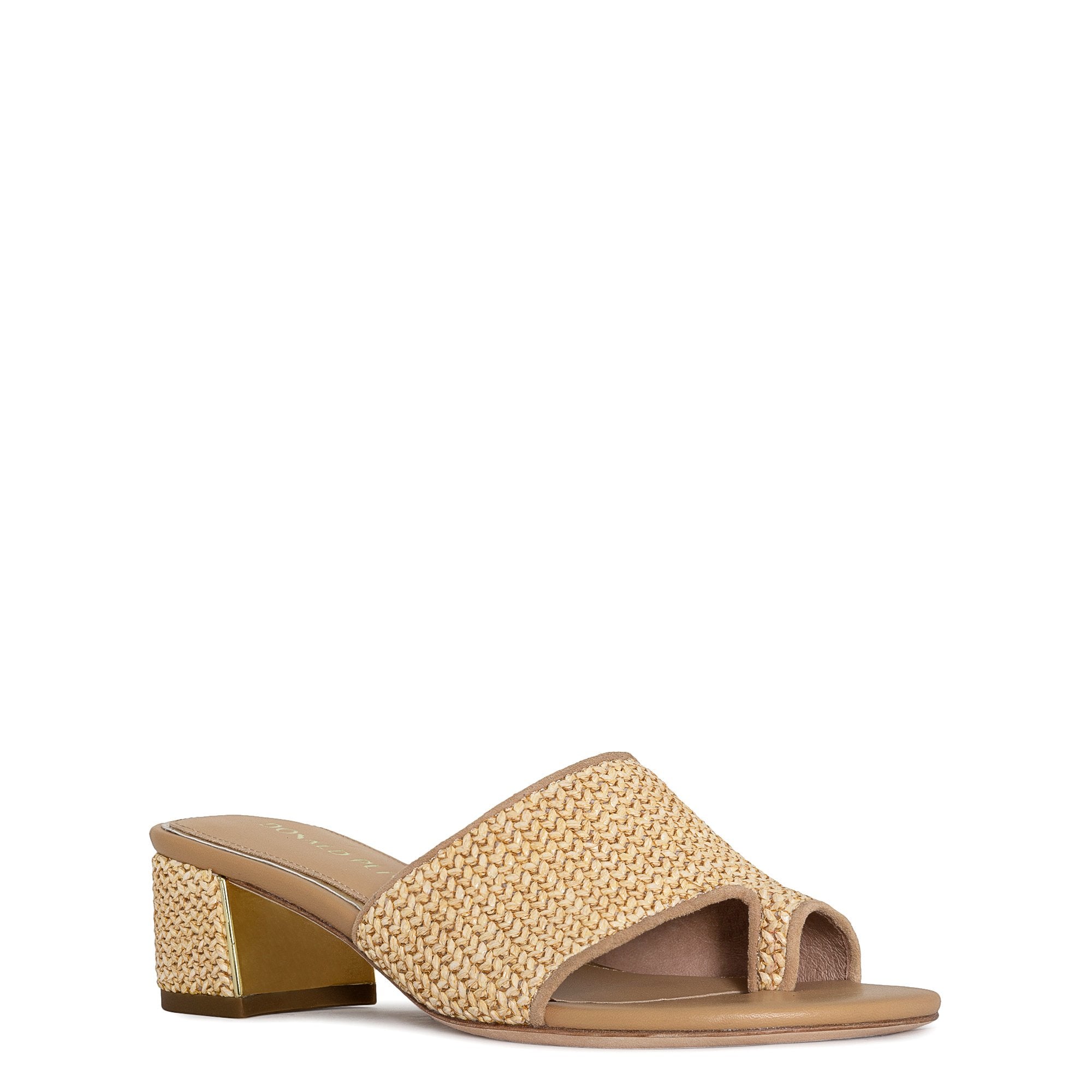 MELROS | Donald Pliner Women Shoes Camel Raffia