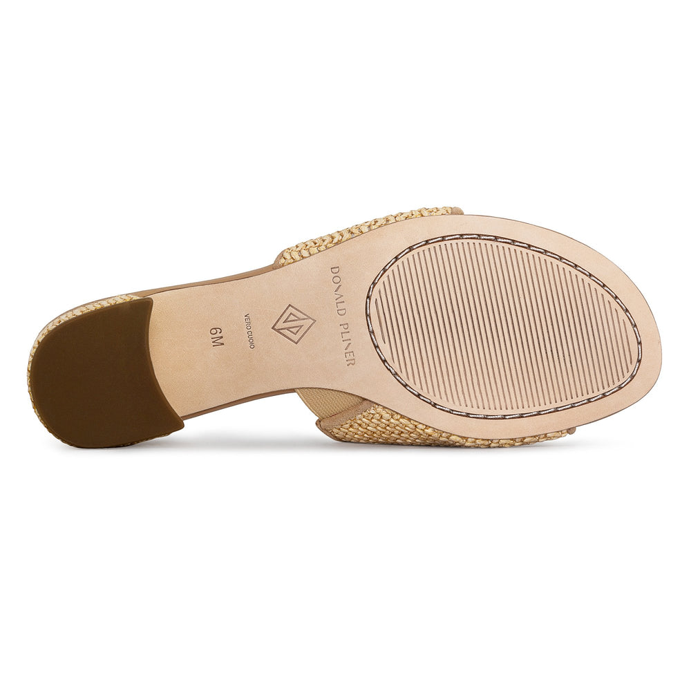 MELROS | Donald Pliner Women Shoes Camel Raffia