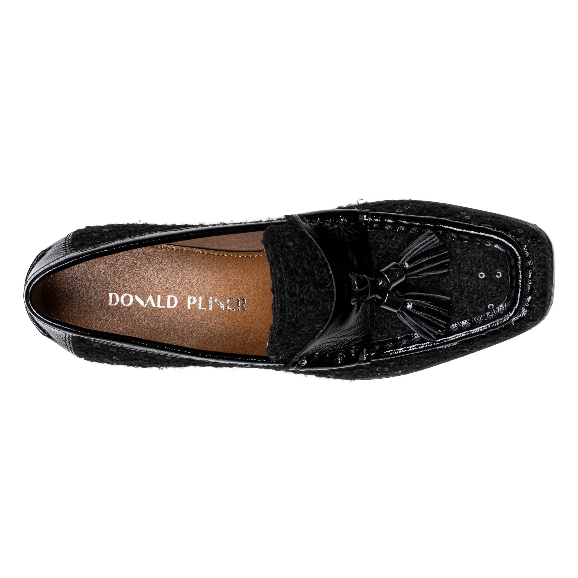 ARROYO | Donald Pliner Women Shoes Black Bouclé