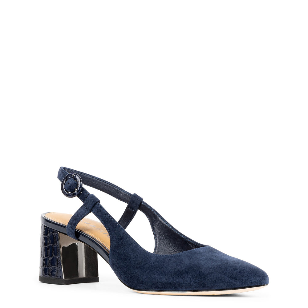 SONG | Donald Pliner Women Shoes Navy Suede