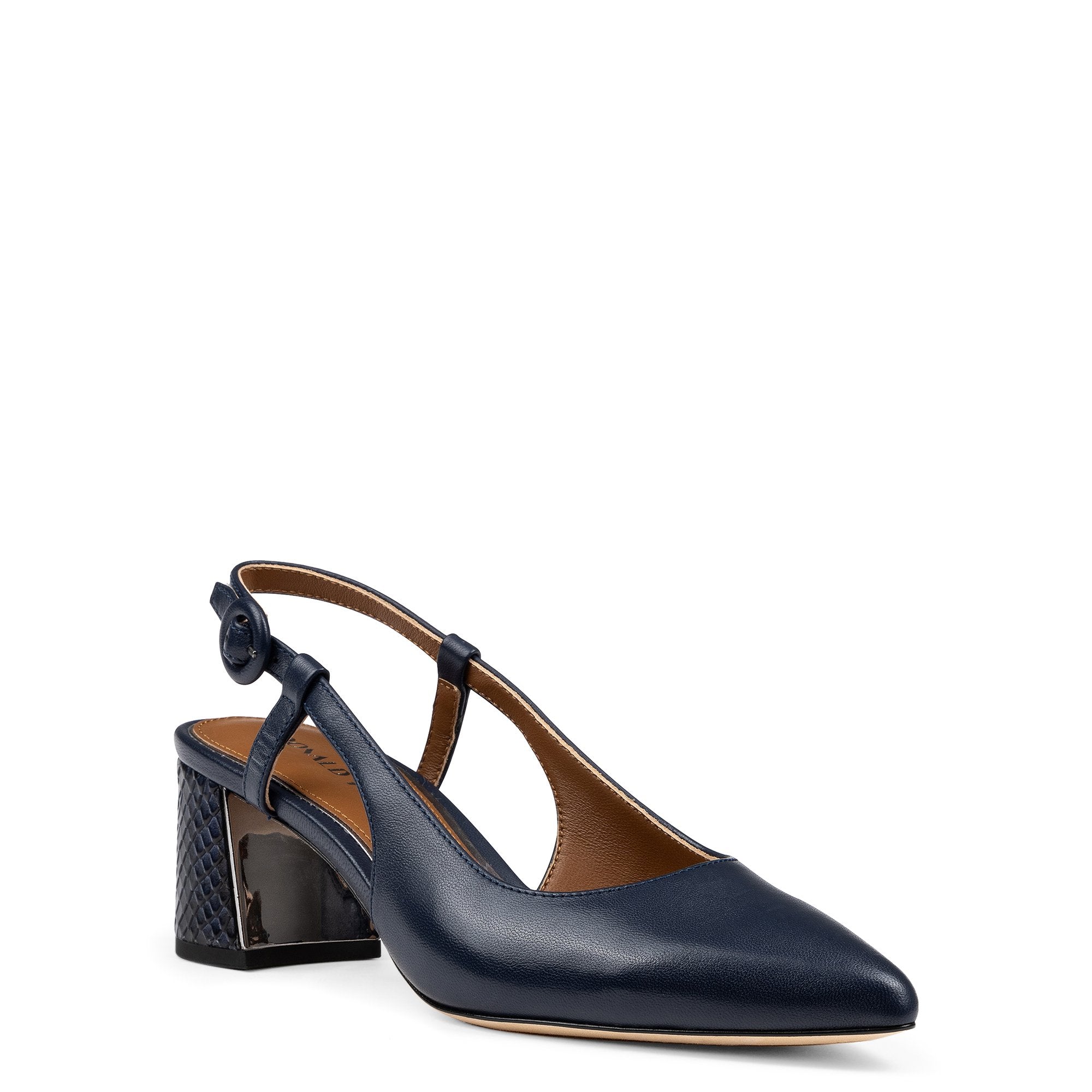 SONG | Donald Pliner Women Shoes Navy Leather