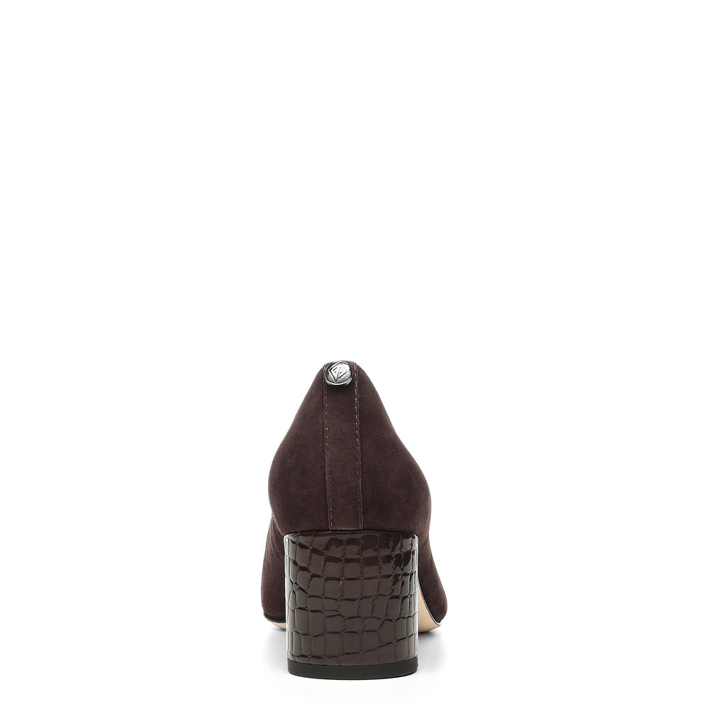 SUZETTE | Donald Pliner Women Shoes Dark Brown Suede