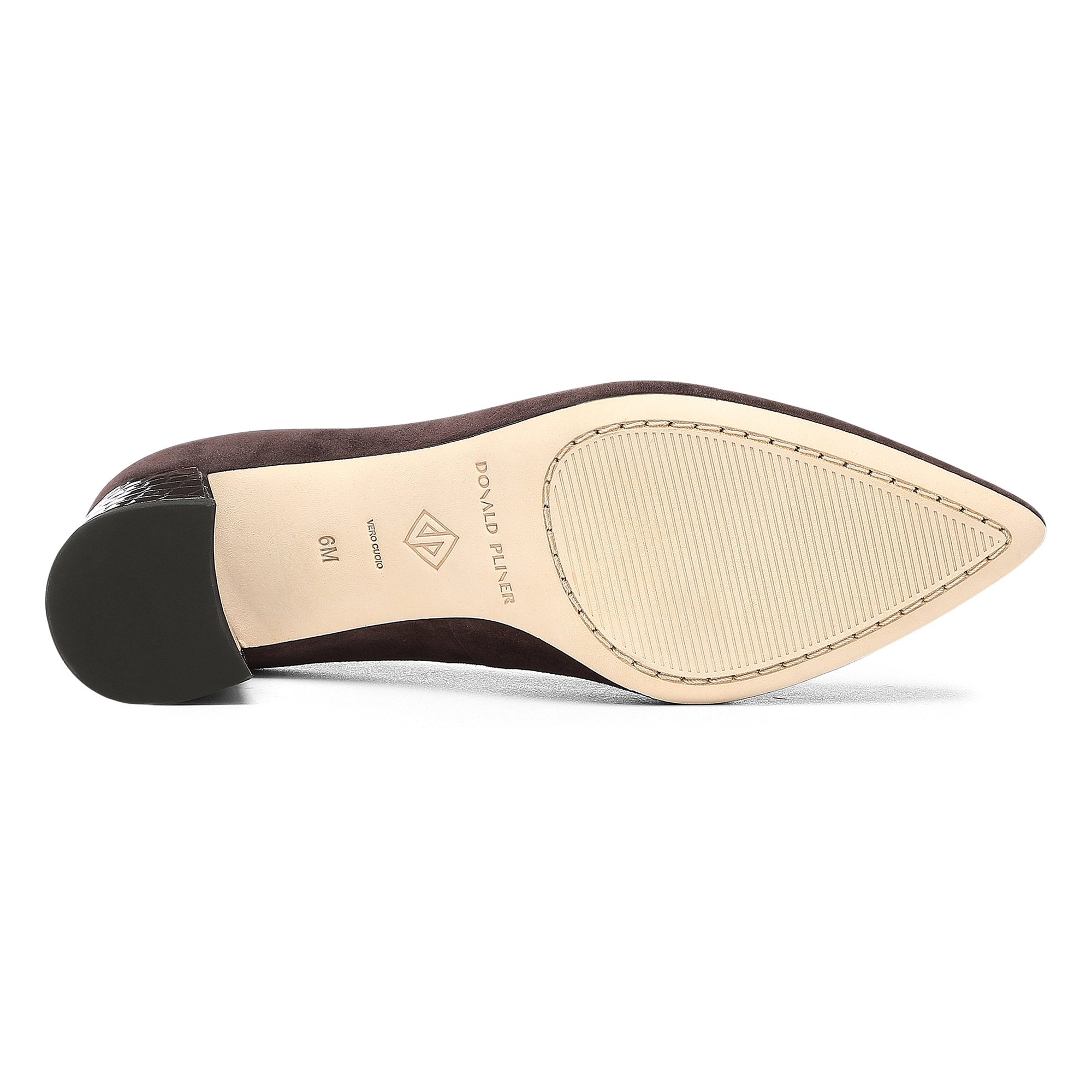 SUZETTE | Donald Pliner Women Shoes Dark Brown Suede