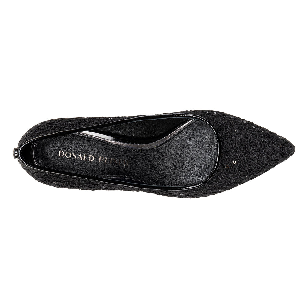 SUZETTE | Donald Pliner Women Shoes Black Bouclé