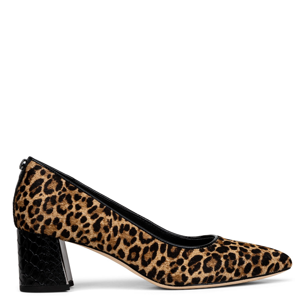 SUZETTE | Donald Pliner Women Shoes Black Natural Leopard