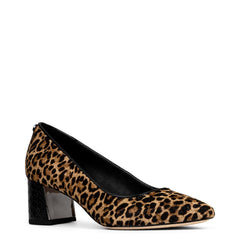 SUZETTE | Donald Pliner Women Shoes Black Natural Leopard