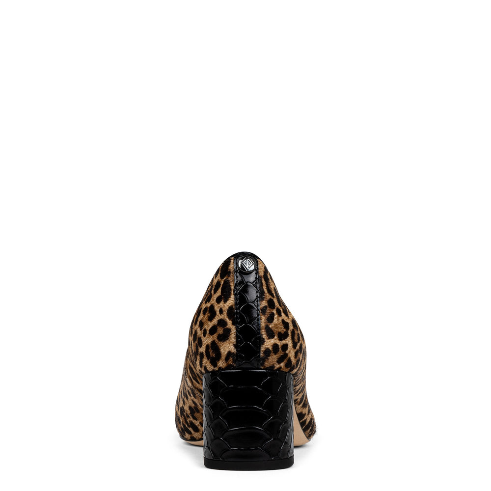 SUZETTE | Donald Pliner Women Shoes Black Natural Leopard