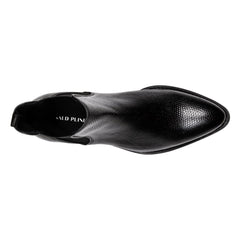 ASHFORD | Donald Pliner Men Shoes Black Lizard Print Leather