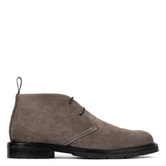 COLTON | Donald Pliner Men Shoes Light Grey Suede