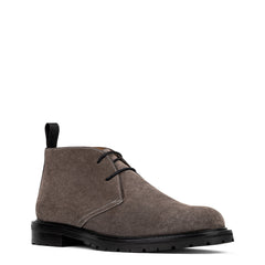 COLTON | Donald Pliner Men Shoes Light Grey Suede