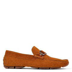 DACIO DRIVER | Donald Pliner Men Shoes Brick Perf Suede