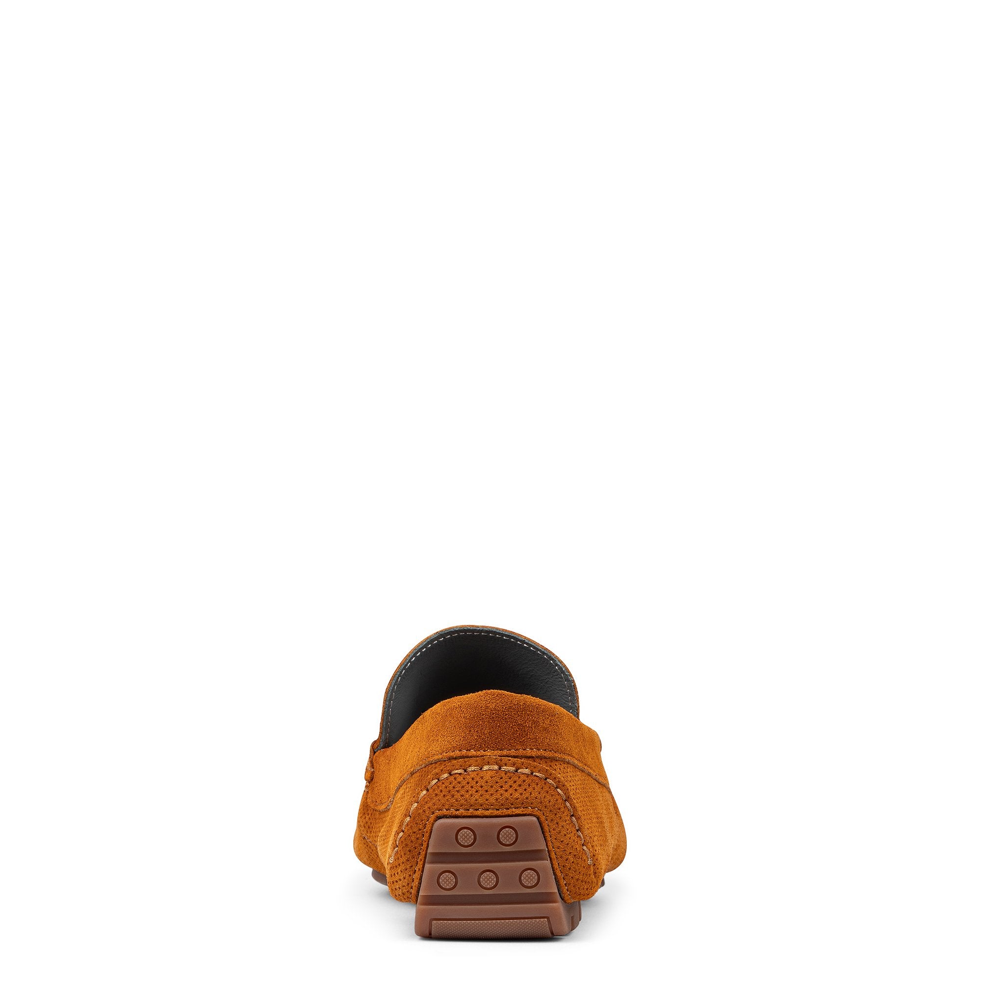 DACIO DRIVER | Donald Pliner Men Shoes Brick Perf Suede