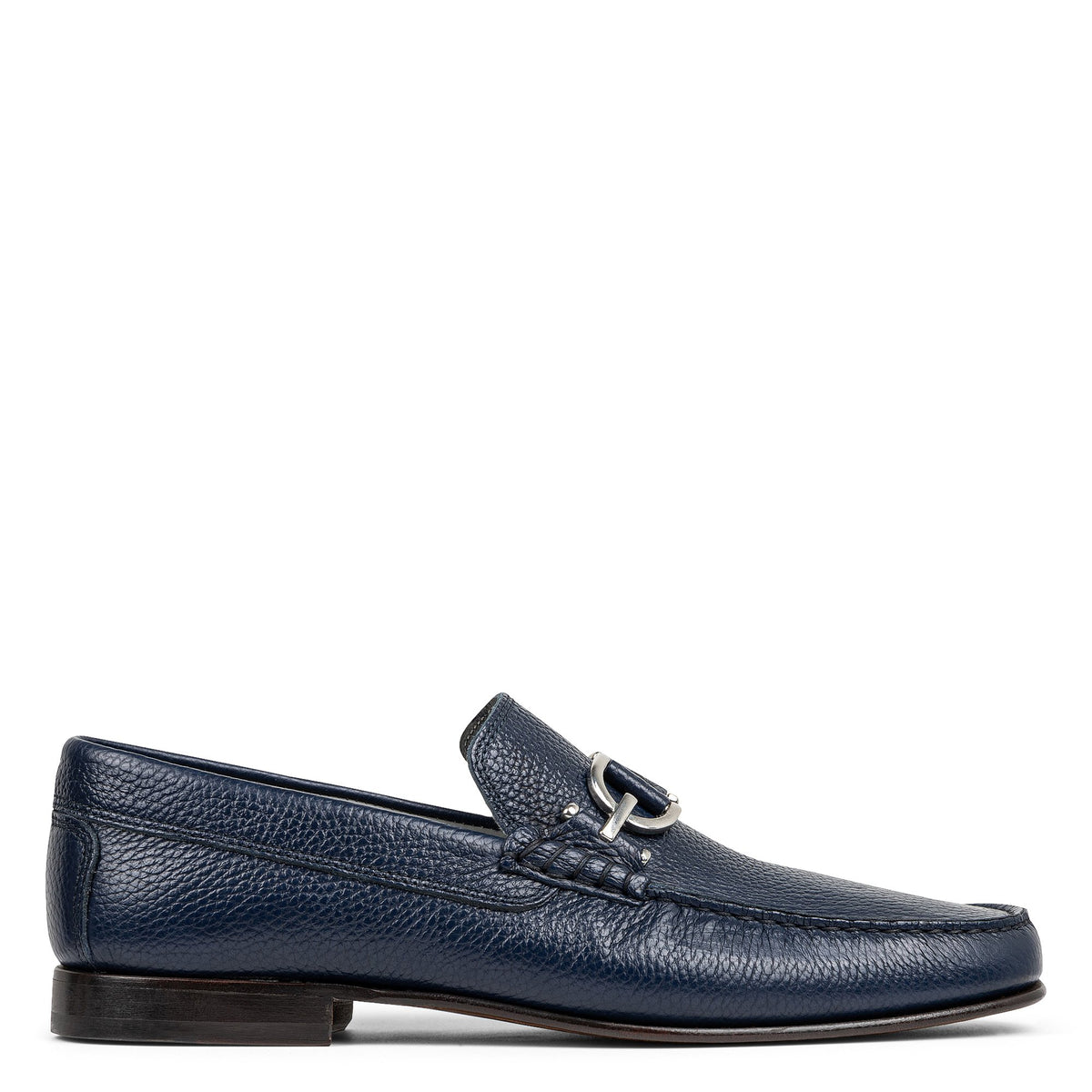 DACIO | Donald Pliner Men Shoes Indigo Pebbled Leather