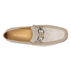 DACIO | Donald Pliner Men Shoes Off White Canvas