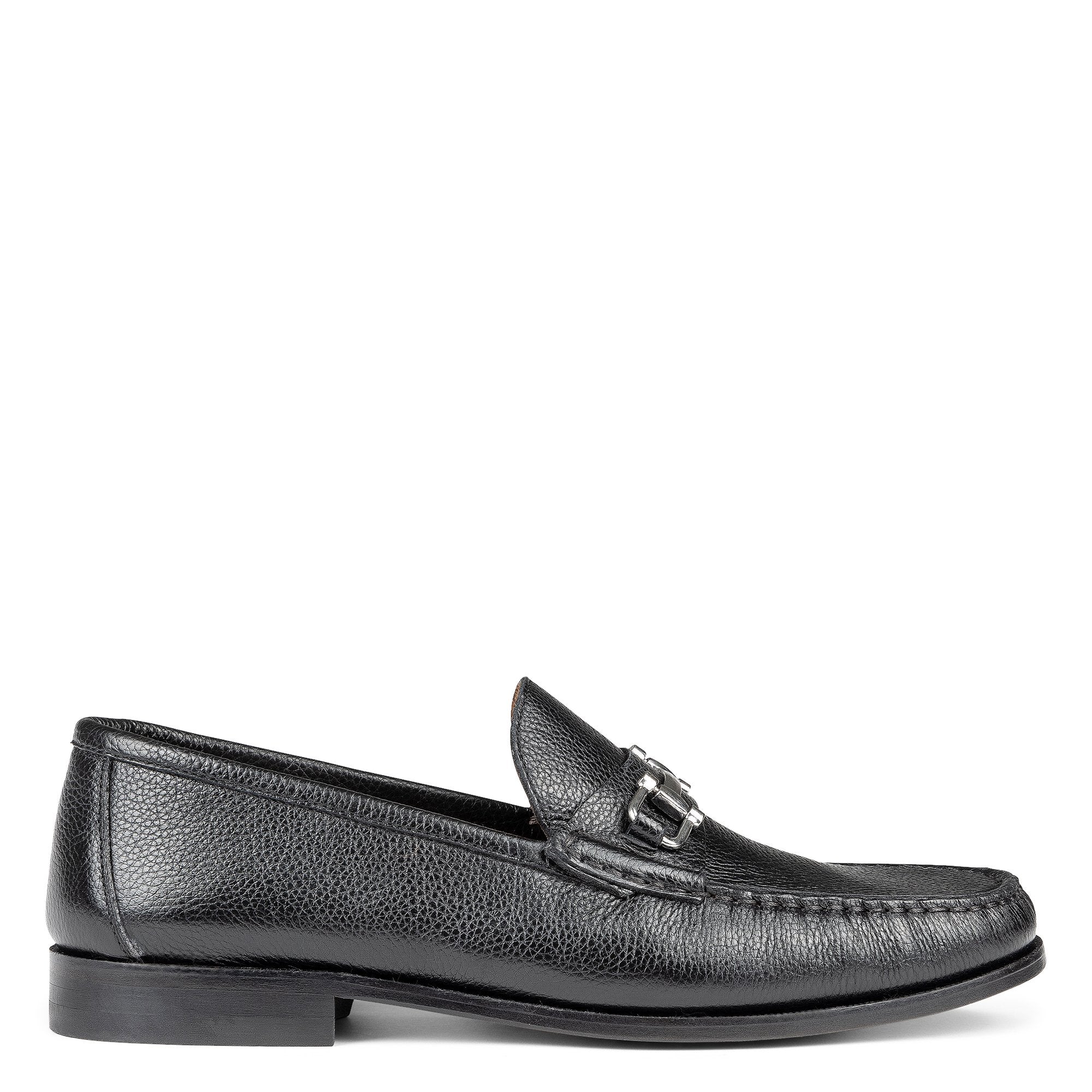 EVANSTON | Donald Pliner Men Shoes Black Pebbled Calf