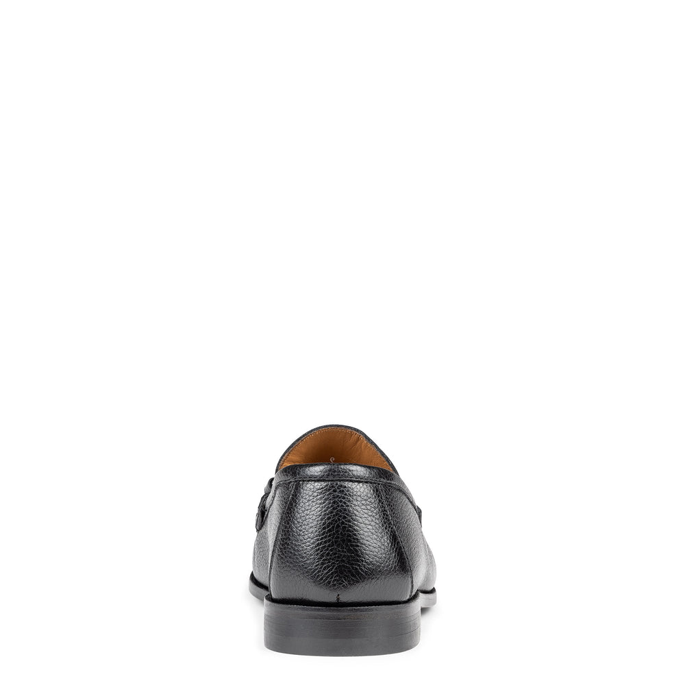 EVANSTON | Donald Pliner Men Shoes Black Pebbled Calf