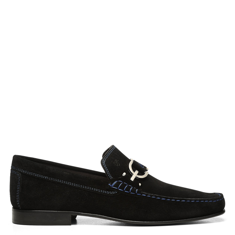 DACIO | Donald Pliner Men Shoes Black (Suede)