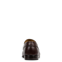 DACIO | Donald Pliner Men Shoes Dark Brown Lizard Print