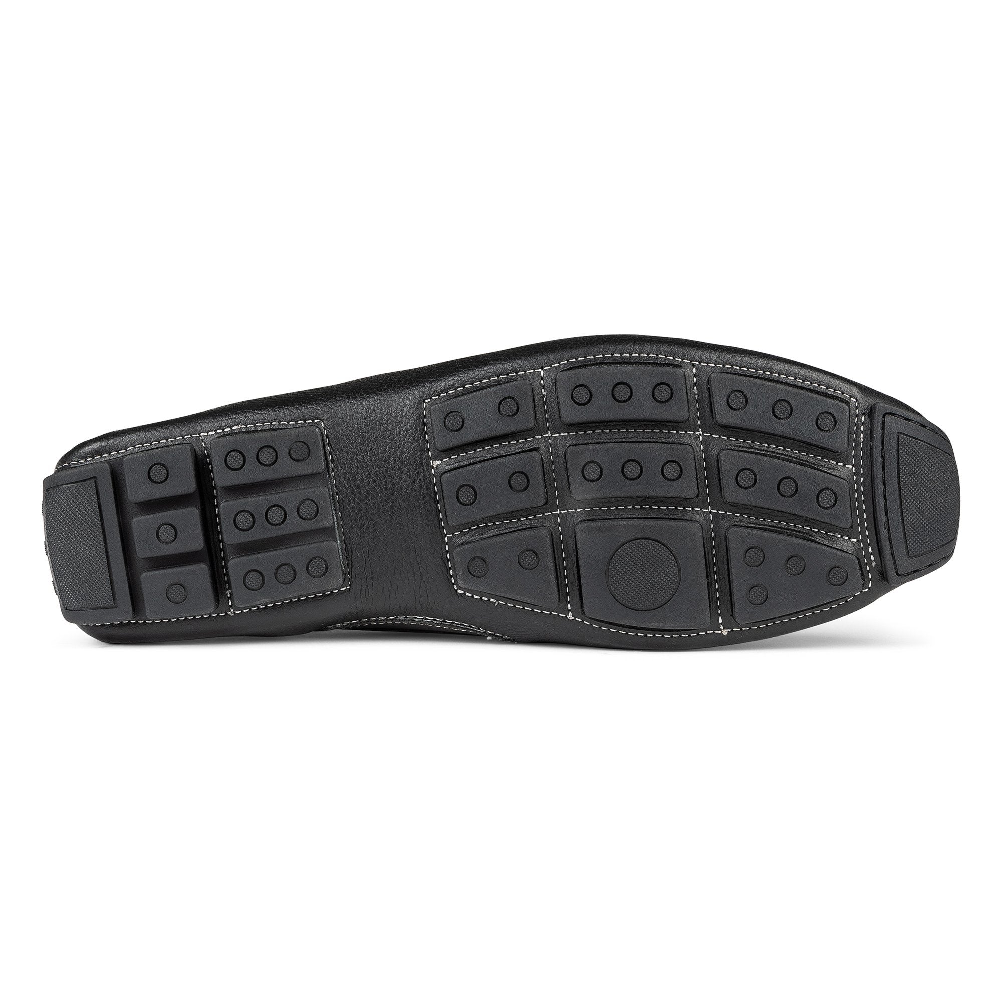 DACIO DRIVER | Donald Pliner Men Shoes Black Tumbled Leather