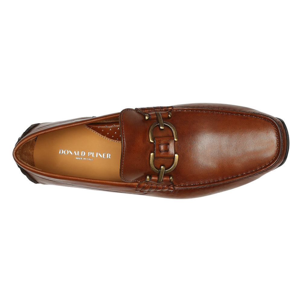 DACIO DRIVER | Donald Pliner Men Shoes Cognac