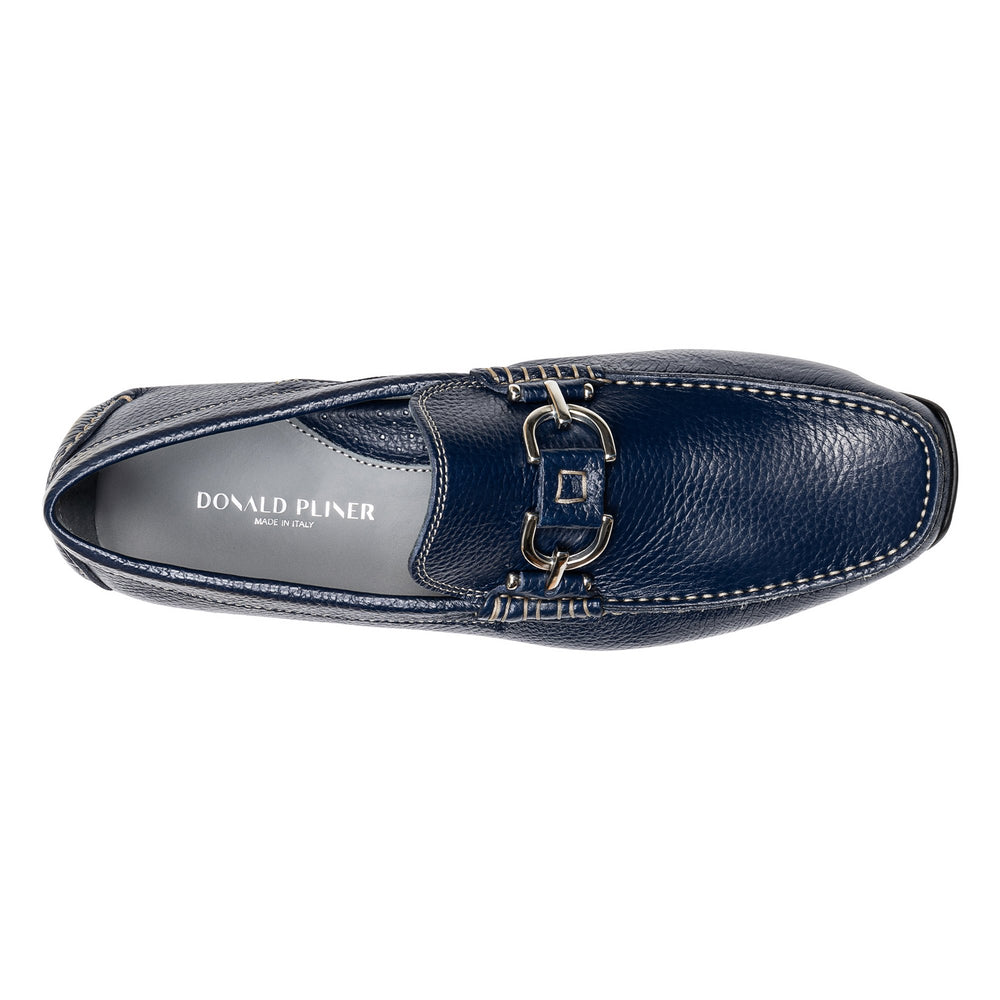 DACIO DRIVER | Donald Pliner Men Shoes Navy Leather