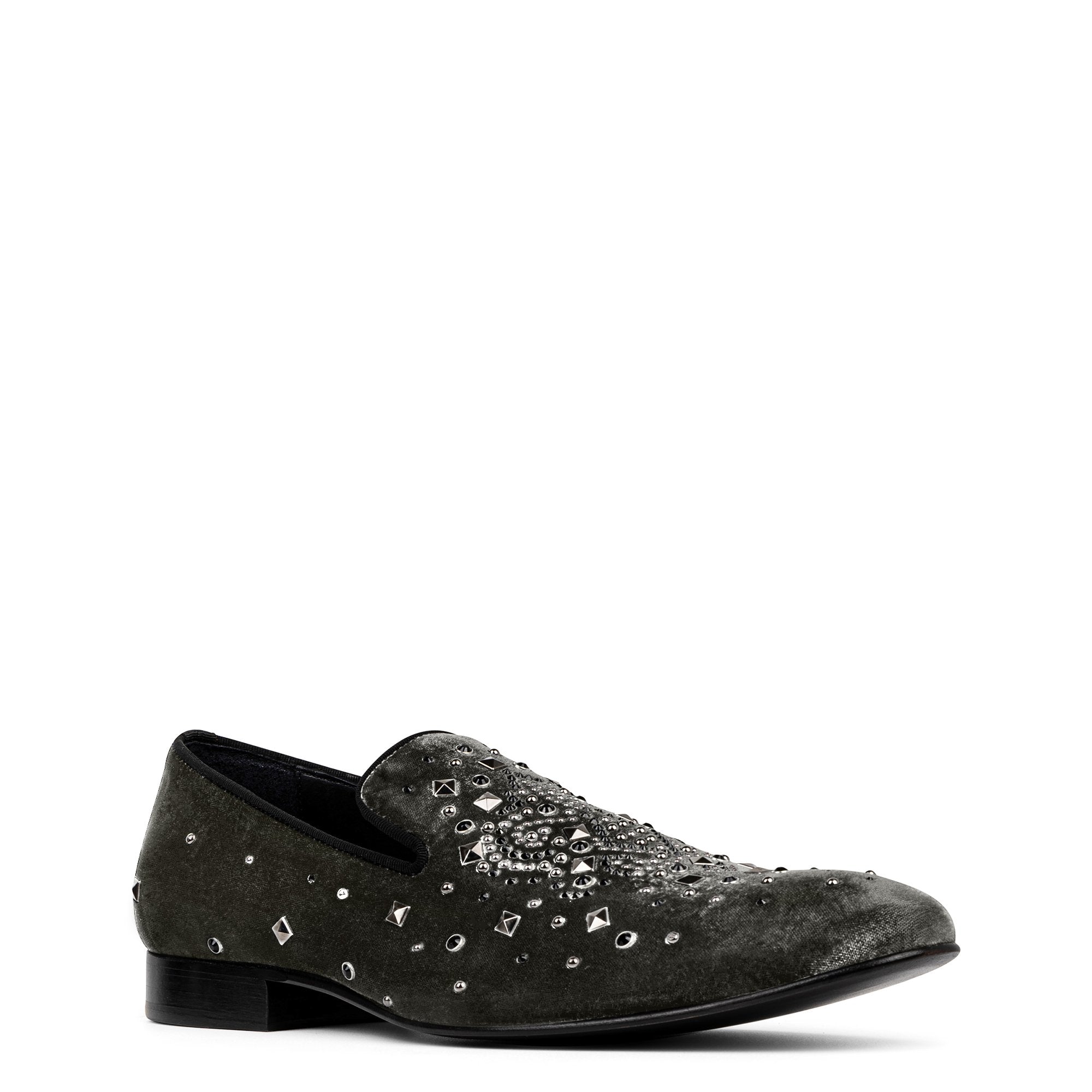 SPENCER | Donald Pliner Men Shoes Grey Studded