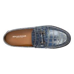 EVANSTON | Donald Pliner Men Shoes Navy Crocco