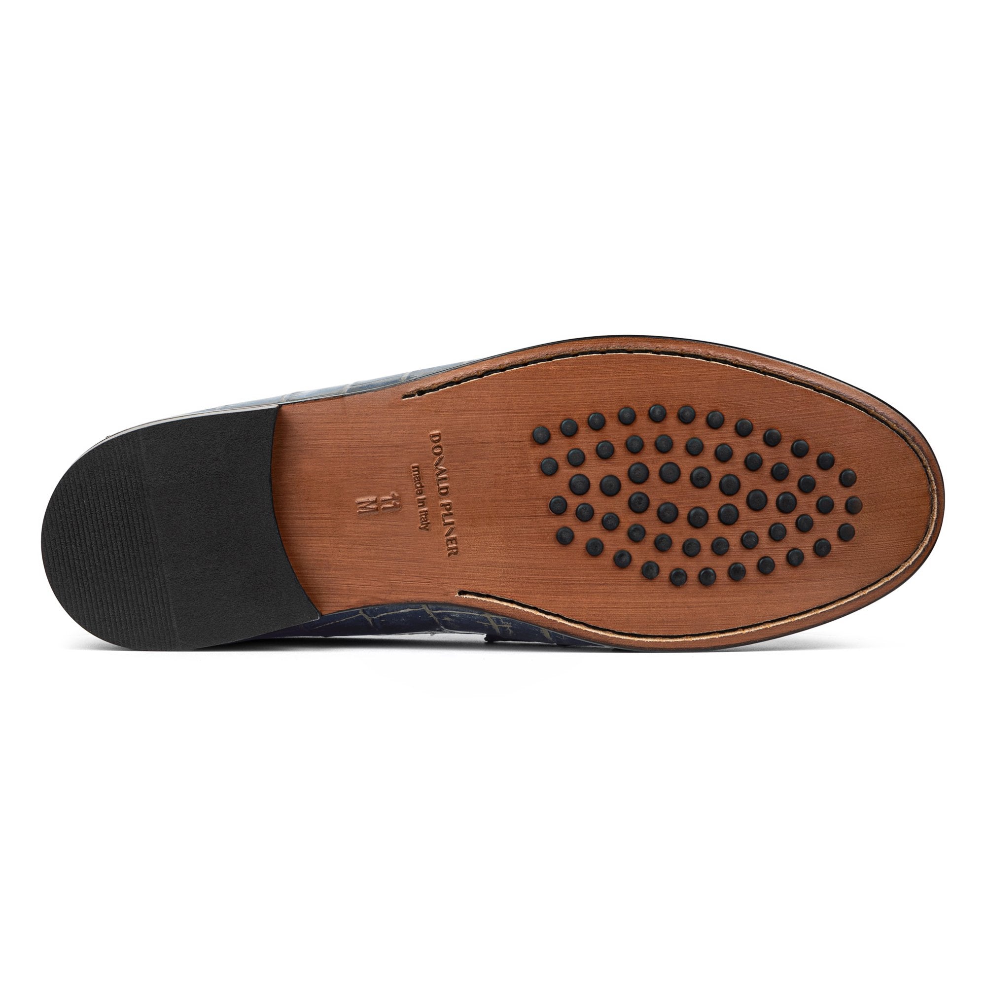 EVANSTON | Donald Pliner Men Shoes Navy Crocco