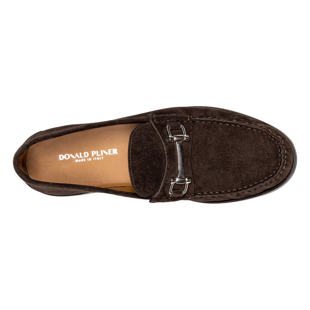 EVANSTON | Donald Pliner Men Shoes Chocolate Brown Suede