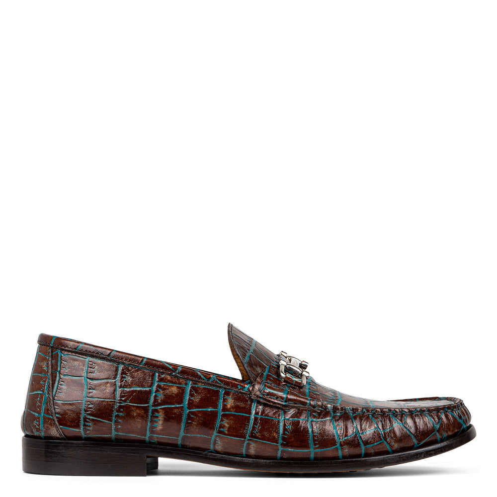 EVANSTON | Donald Pliner Men Shoes Mahogany Crocco