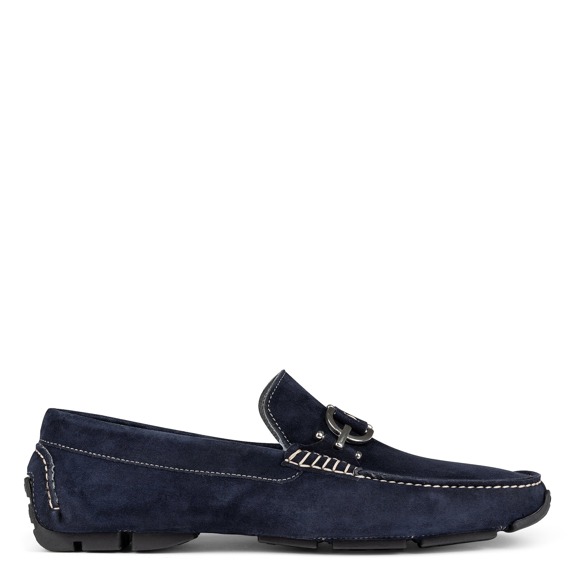 DACIO DRIVER | Donald Pliner Men Shoes Navy Suede