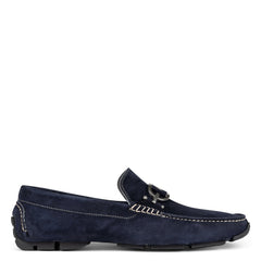 DACIO DRIVER | Donald Pliner Men Shoes Navy Suede