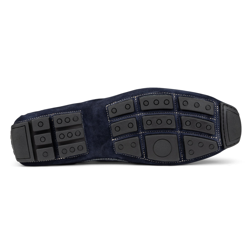 DACIO DRIVER | Donald Pliner Men Shoes Navy Suede