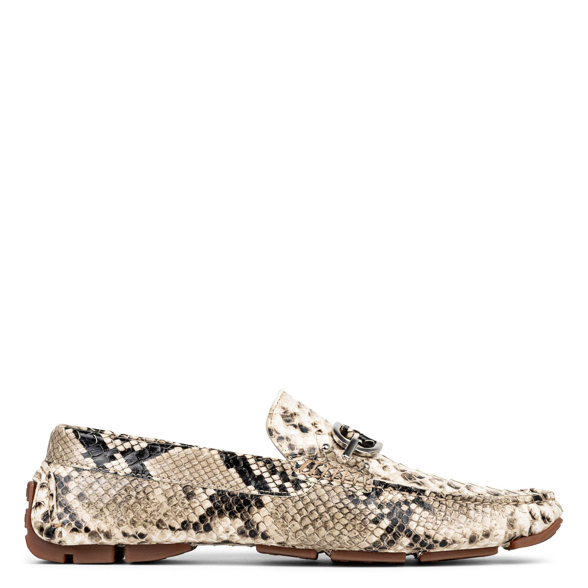 DACIO DRIVER | Donald Pliner Men Shoes Sand Snake Print